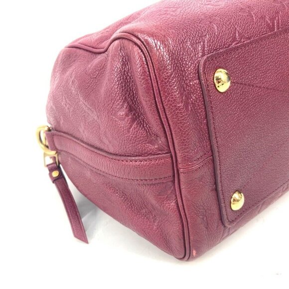 LOUIS VUITTON M40755 MonogramEmpreinte Speedy-Bandouliere30 Shoulder Bag - Picture 8 of 16